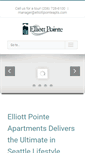 Mobile Screenshot of elliottpointeapts.com